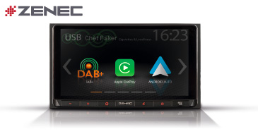 ZENEC Z-N528: 2-DIN Infotainer mit Apple CarPlay und Google Android Auto