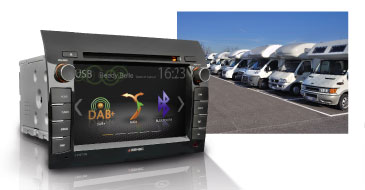 Reisemobilnavigation Zenec für Fiat Ducato