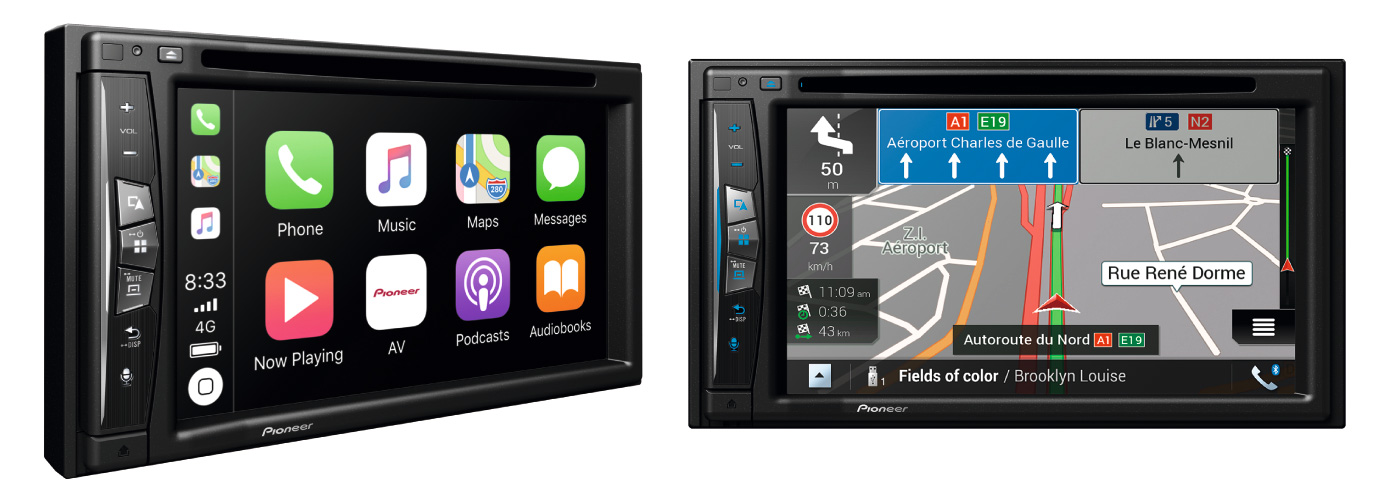 PIONEER AVIC-Z630BT: 2-DIN Navigationssystem mit Apple CarPlay, CD/DVD & Bluetooth