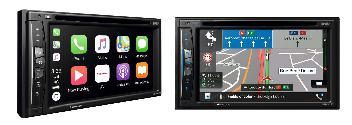 PIONEER AVIC-Z730DAB: 2-DIN Navigationssystem mit DAB+, Apple CarPlay & Android Auto